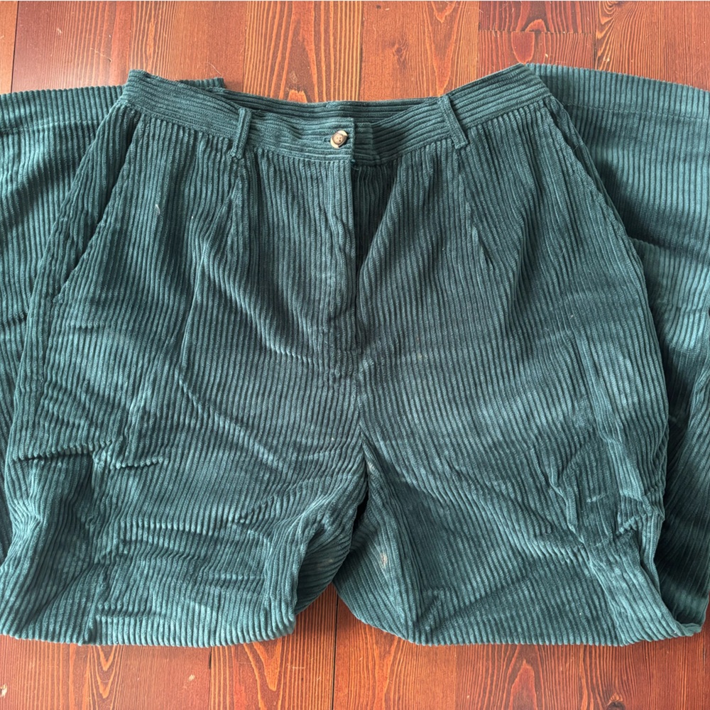 Appleseed's Teal Corduroy Pants